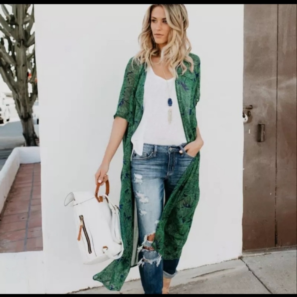 The Daintree Tropical Kimono Duster
